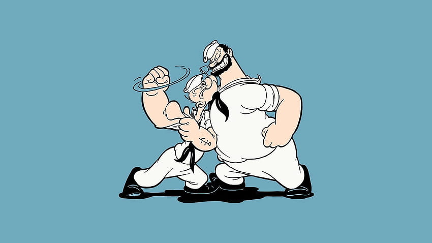 Popeye Sailor Man Full Pf Cartoon Of Mobile High, popeye the sailor man HD тапет