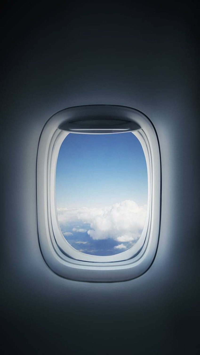 Airplane Window by P3TR1T HD phone wallpaper