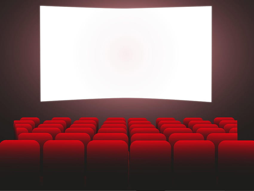 Movie Theater Design PPT Backgrounds, powerpoint background movie theme HD wallpaper