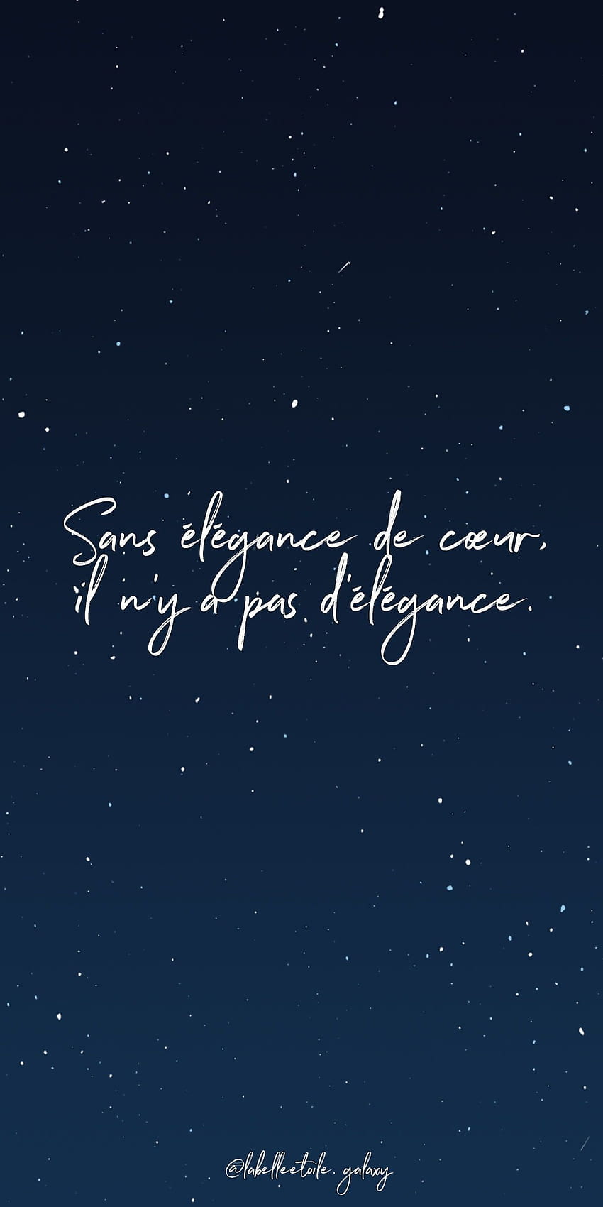 Aesthetic French Quotes HD phone wallpaper