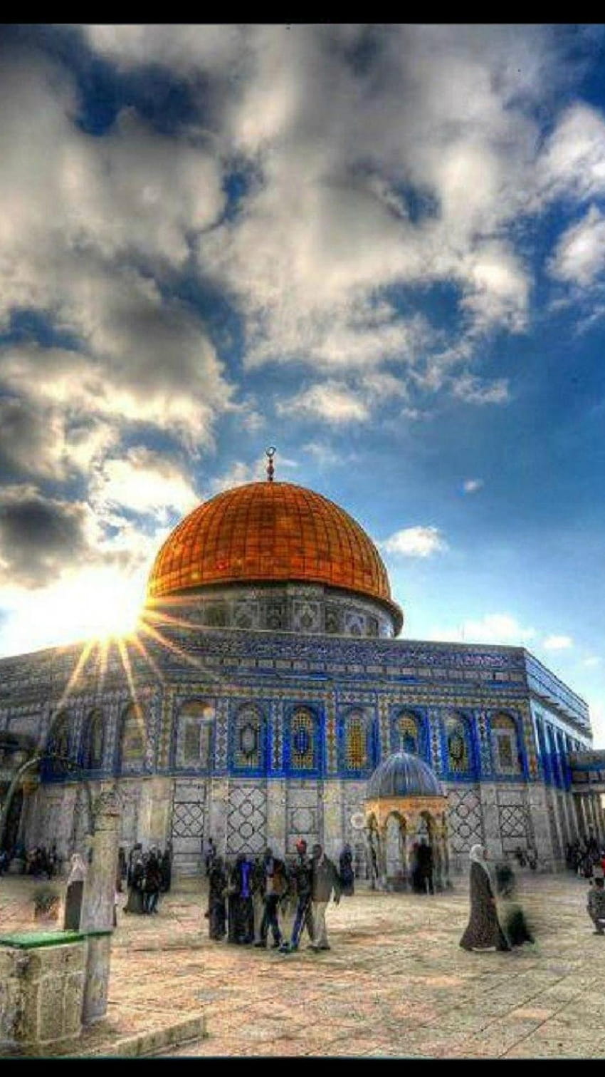 Bandeira muçulmana da Palestina de Jerusalém árabe Papel de parede de celular HD