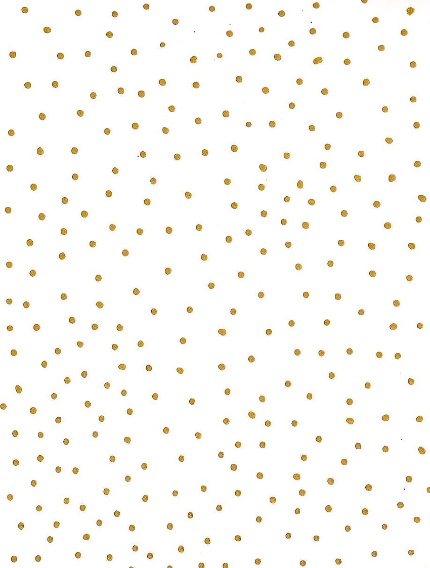 Black and Gold Dots, white dots HD phone wallpaper