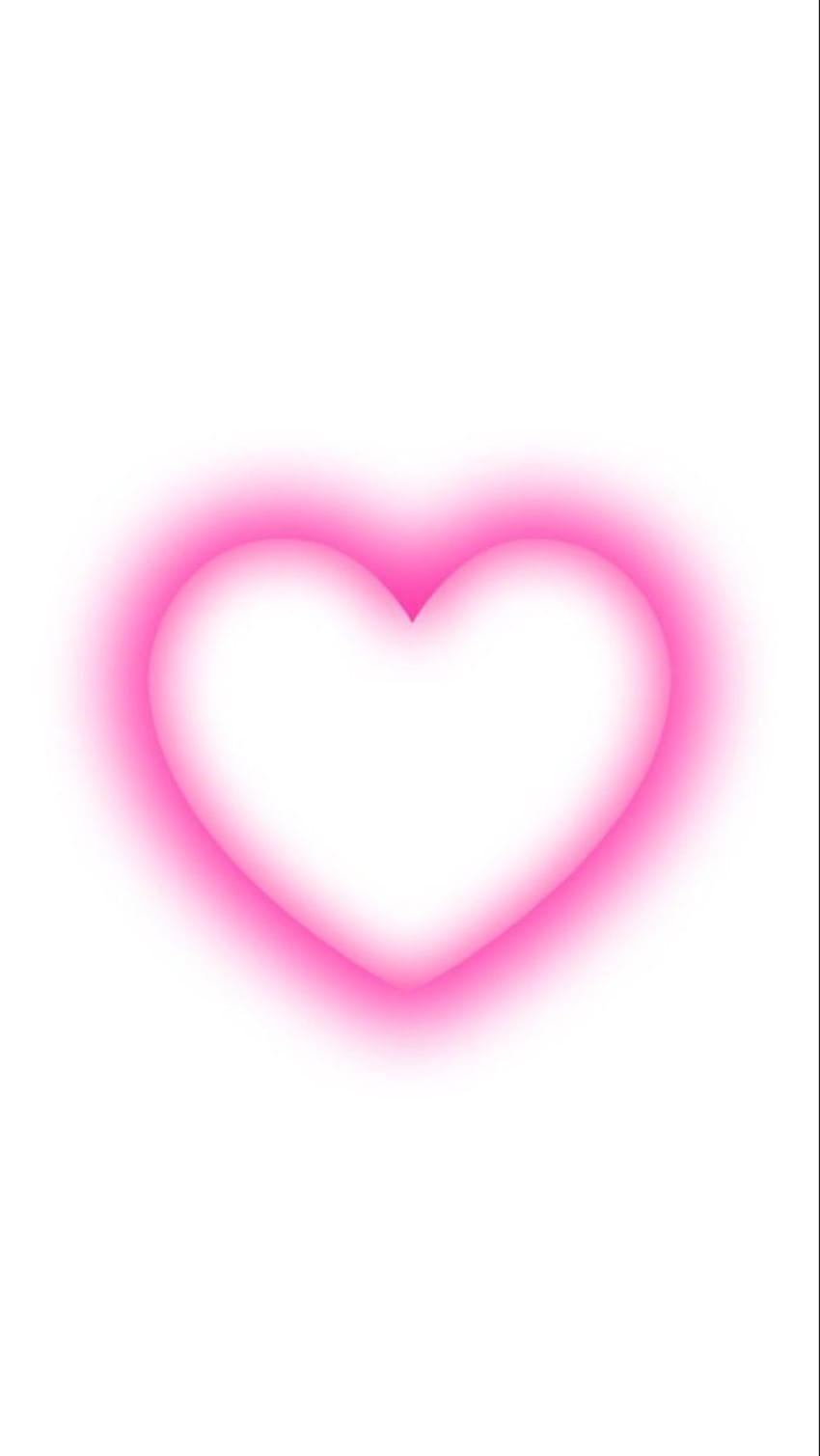 pink heart, heart pfp HD phone wallpaper