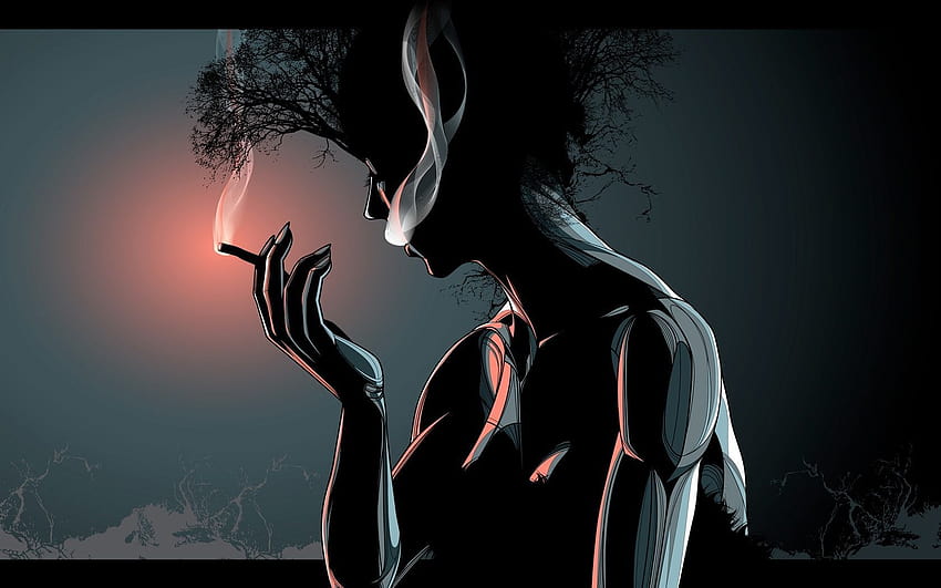 アニメ 喫煙、たばこのアニメ 高画質の壁紙