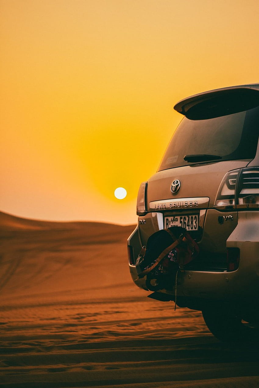 Land Cruiser Desert, Toyota Land Cruiser 2021 г HD тапет за телефон