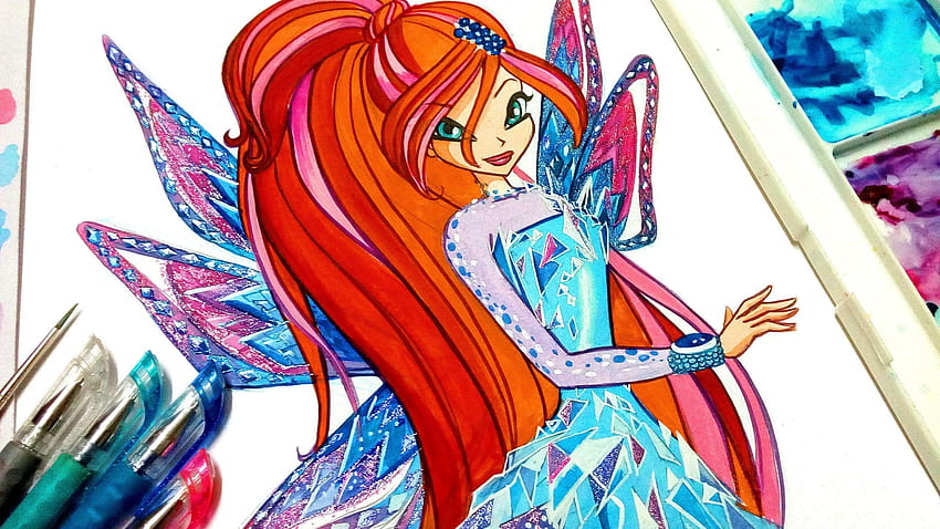 How To Draw Musa, Winx Club, Step by Step, Drawing Guide, by Dawn - DragoArt