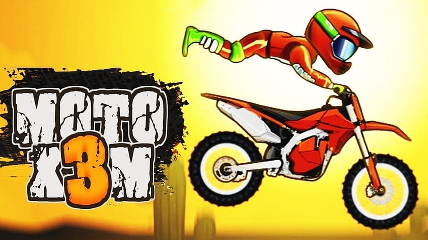 MOTO X3M Bike Racing iOS Android Геймплей, moto x3m състезателна игра с велосипеди HD тапет
