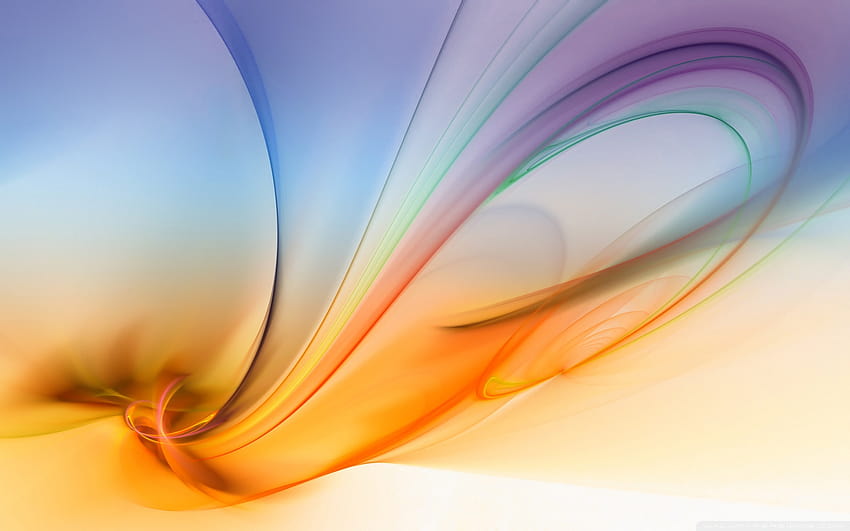 Abstract Aurora Purple And Orange Ultra Backgrounds for U TV : Tablet : Smartphone, orange theme HD wallpaper