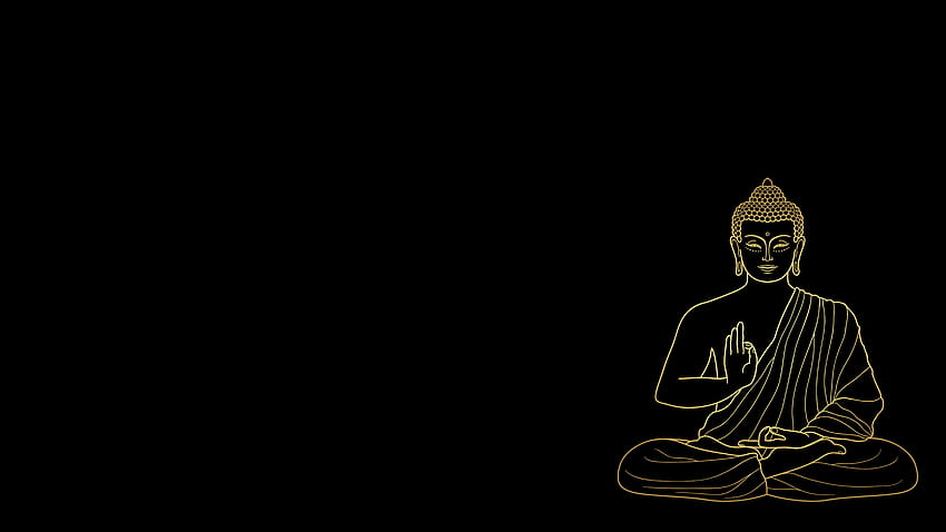 Buddha Backgrounds posted by Ethan Sellers, black buddha HD wallpaper |  Pxfuel