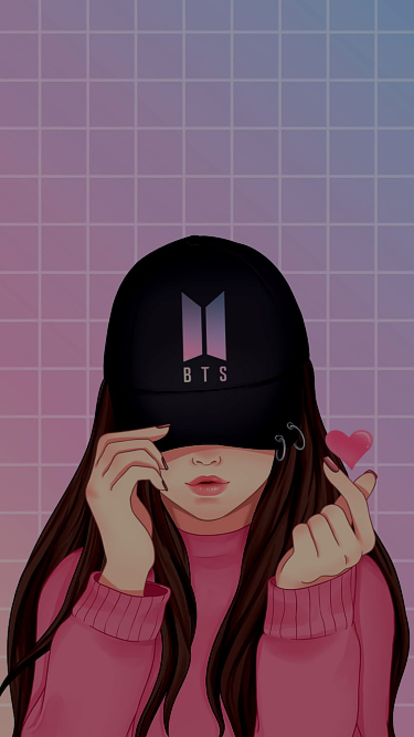 bts iphone en 2020, chicas kawaii fondo de pantalla del teléfono