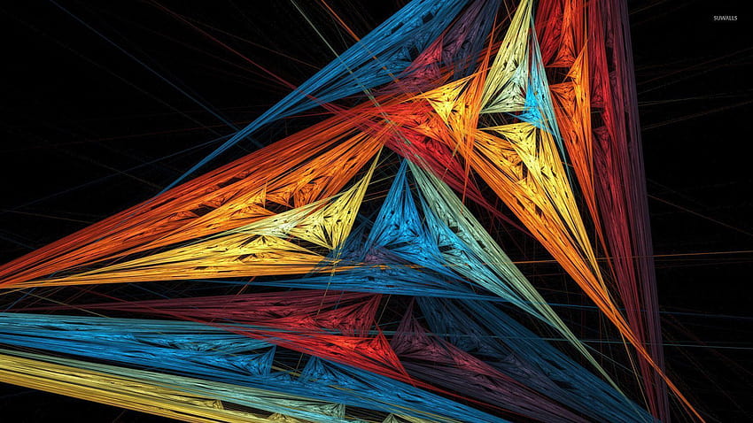 1080P Free download | Colorful sharp lines HD wallpaper | Pxfuel