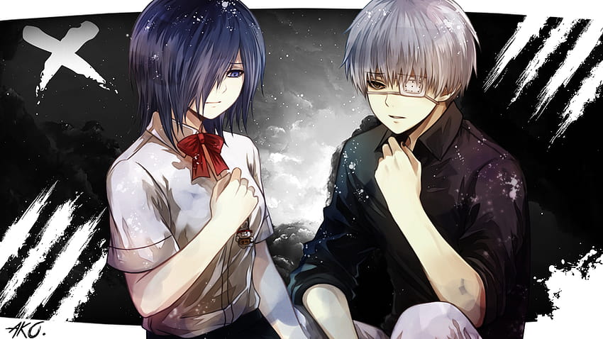 Kaneki and Touka, kaneki x touka HD wallpaper | Pxfuel