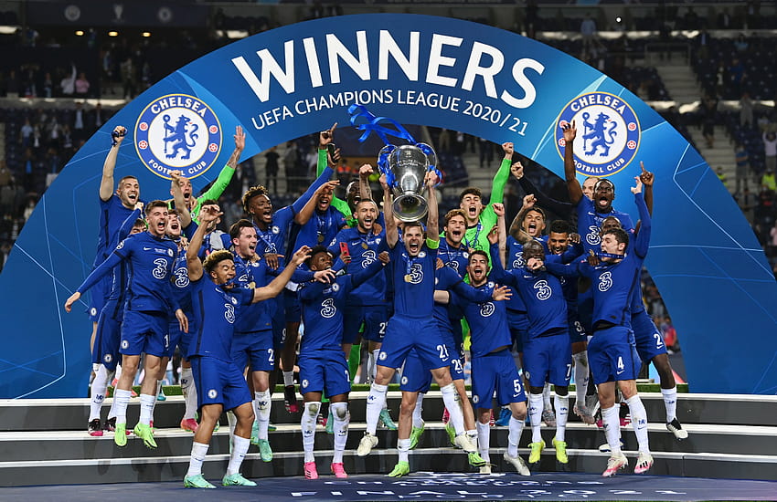 Champions de l'UEFA Champions League de Chelsea 2021 Fond d'écran HD