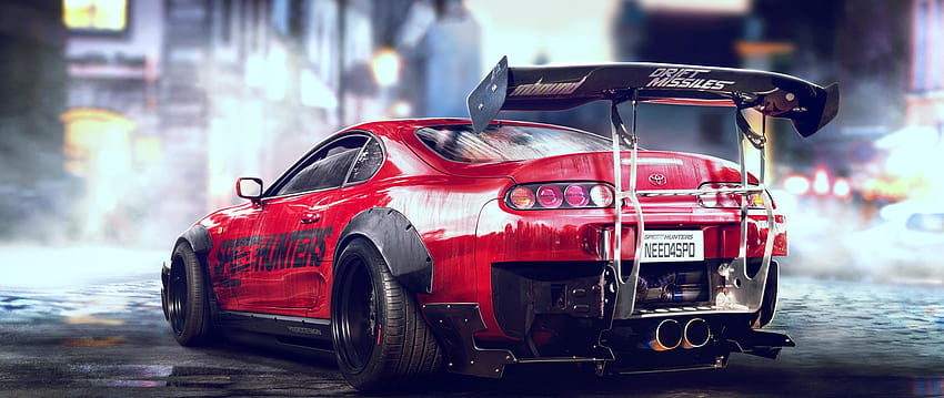 2560x1080 toyota supra, need for speed, need for speed payback HD wallpaper