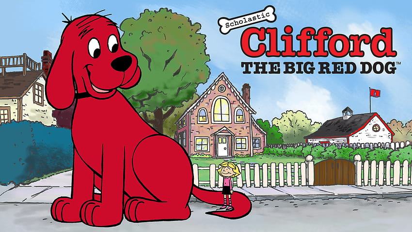 Clifford the Big Red Dog HD wallpaper