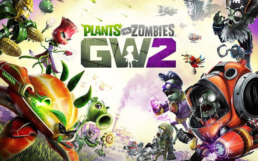 Plantas contra zombis: Garden Warfare 2, plantas contra zombis 2 fondo de pantalla