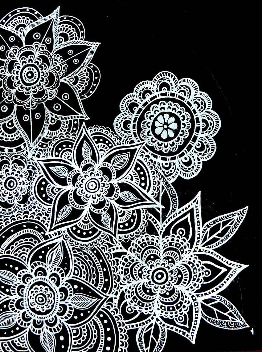 ravin c. em desenhos de henna Papel de parede de celular HD