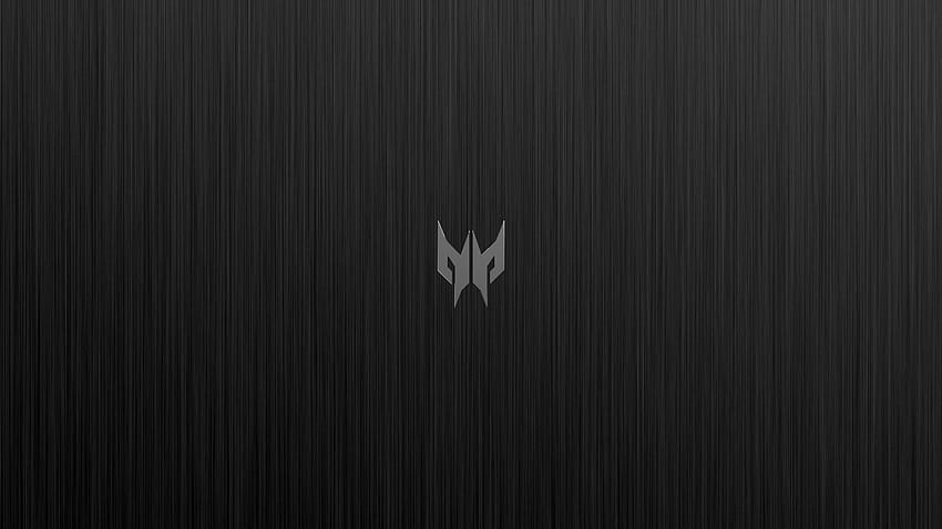 Acer Predator Logo on Brushed Metal [2560x1440] :, dark acer logo HD wallpaper