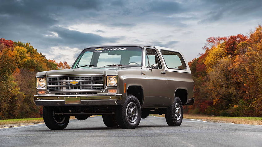 Wollen Sie Ihren alten Truck auf Elektro umrüsten: GM eCrate-Paket ist die Antwort, alter Chevy-Blazer HD-Hintergrundbild