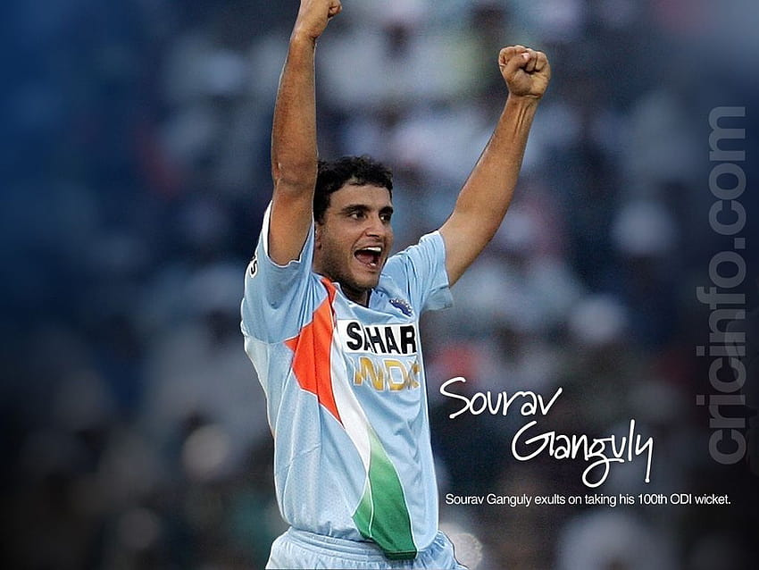 La Coppa del Mondo metterà alla prova il Team India: Ganguly, dhoni con ganguly Sfondo HD