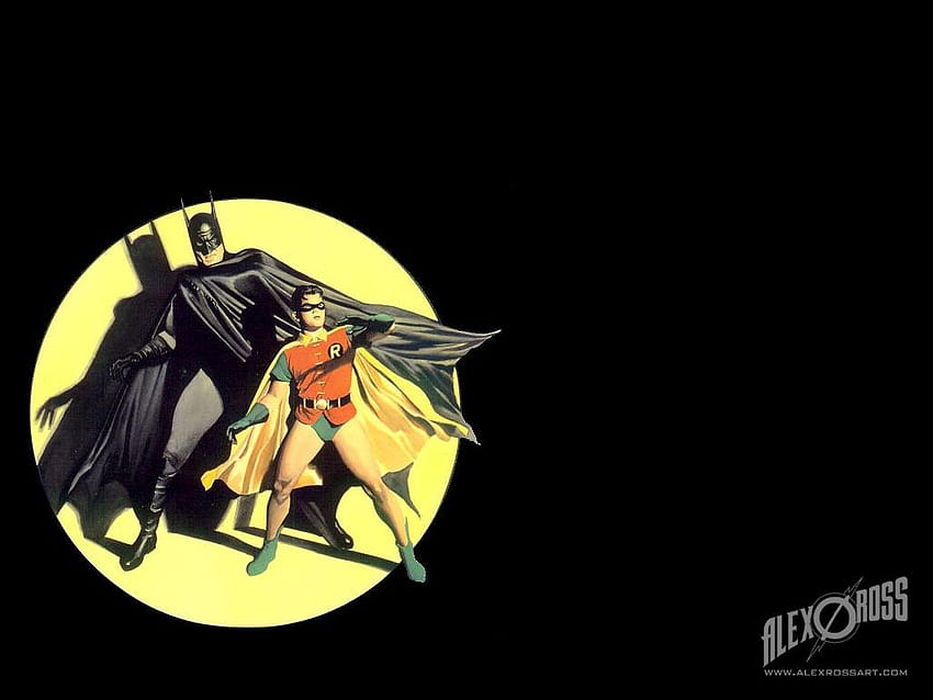 Batman und Robin Beschreibung Batman und Robin von Alex Ross Batman HD-Hintergrundbild