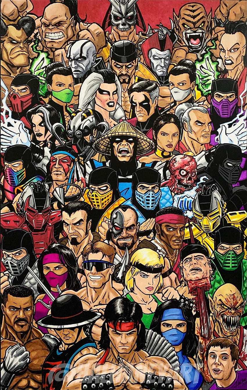แฟน ๆ Mortal Kombat ทุกคน นี่คือสิ่งที่ฉันมีเป็น. : MortalKombat มนุษย์คอมแบทหญิง วอลล์เปเปอร์โทรศัพท์ HD