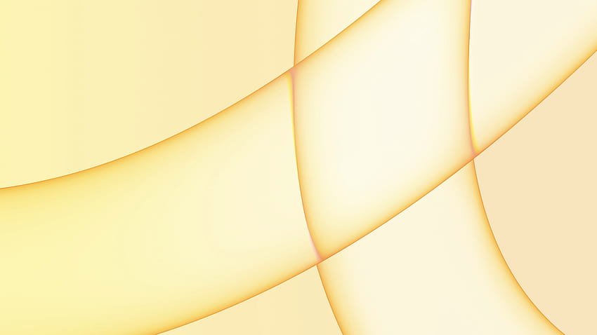 iMac 2021 , Apple Event 2021, Stock, Yellow background, Abstract HD wallpaper