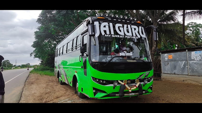 JAI GURU Holidays .New Tourist bus in Trissur., jai guru bus HD wallpaper