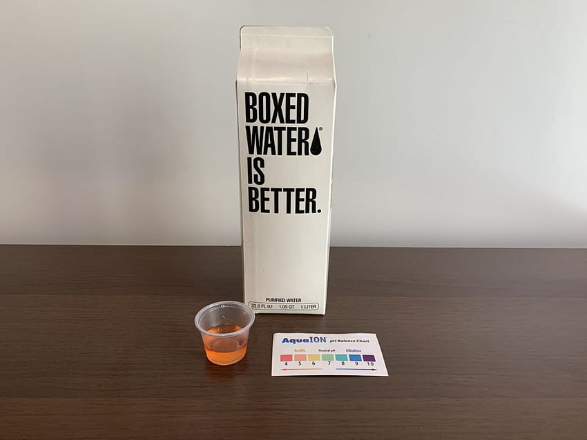 Boxed Water Test HD wallpaper