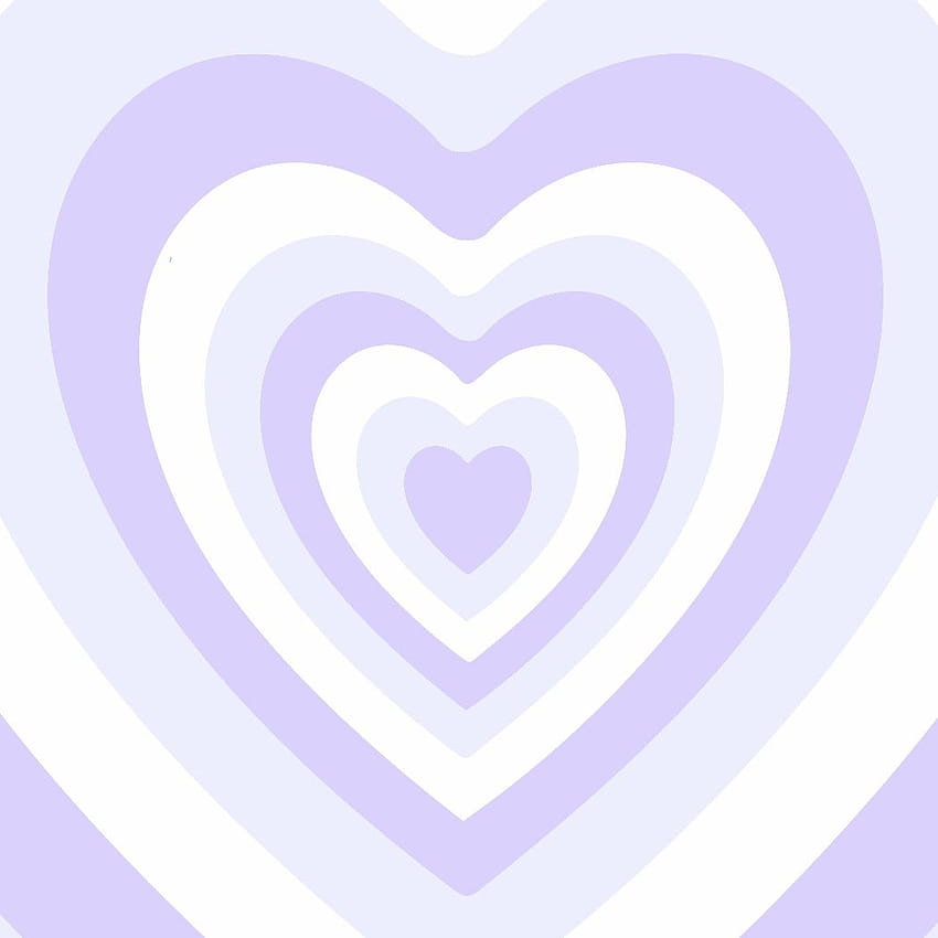 Y atomówki liliowe fioletowe serca estetyczne tła do edycji w 2021 r., y serca Tapeta na telefon HD