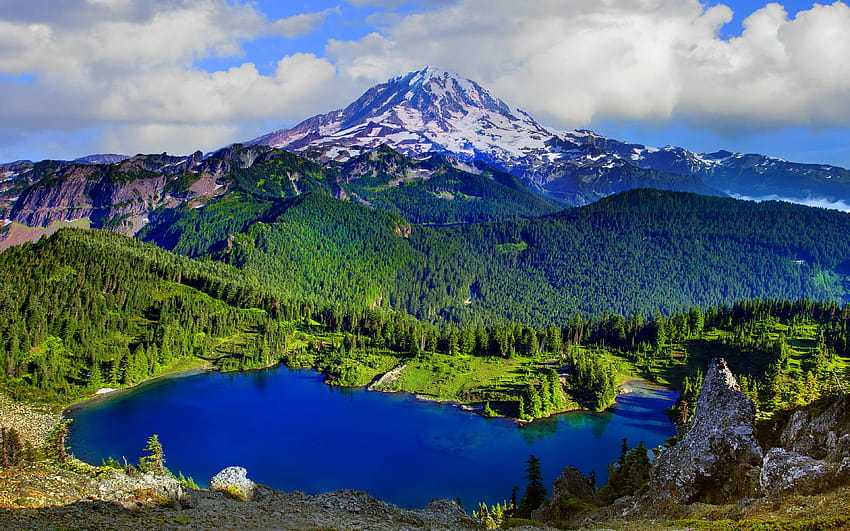 Mount Rainier National Park Washington United States …, acadia national park HD wallpaper