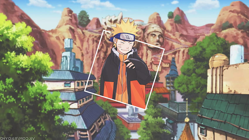 Hokage, vila de Konoha, Uzumaki Naruto, vila de naruto folha papel de parede HD