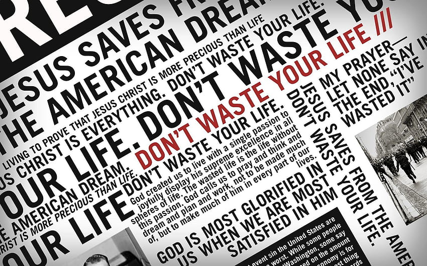 Lecrae %22Don't Waste Your Life%22 song – Hat tip to HD wallpaper