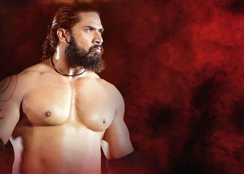 WWE、NXT、インパクト レスリングのトップ インド プロレスラー、マハバリ シェラ 高画質の壁紙