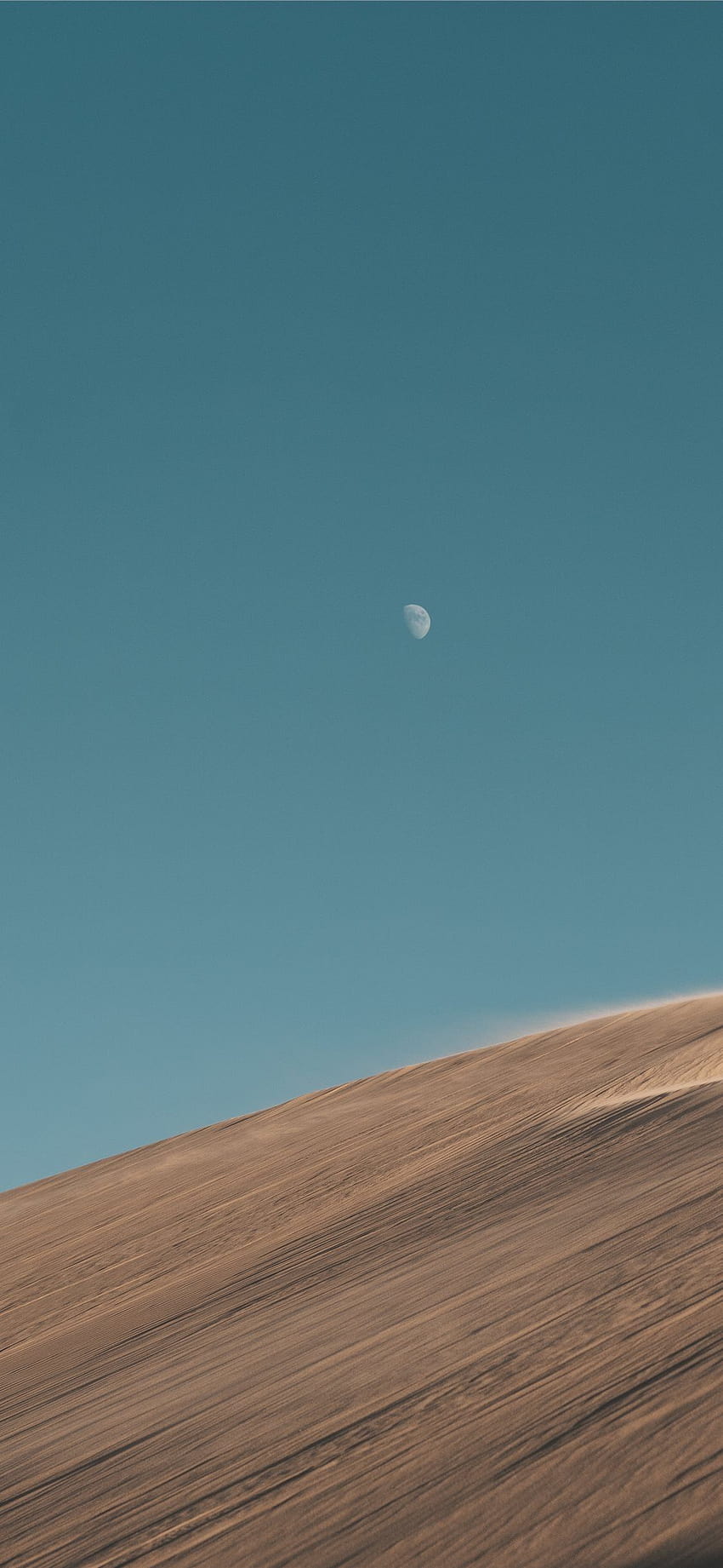 montagna di sabbia marrone iPhone X, estetica marrone Sfondo del telefono HD