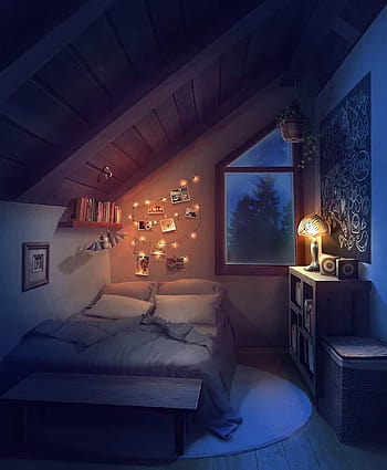 Dark Anime Bedroom Backgrounds in 2020, gacha life bedrooms HD ...