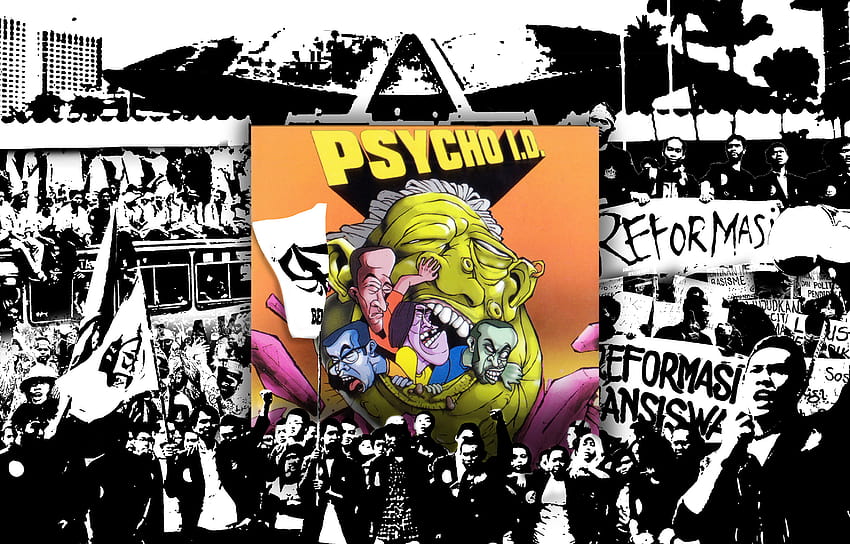 Psycho ID' Adalah Album Paling Sukses Menangkap Kekacauan Momen Reformasi 98 Sfondo HD