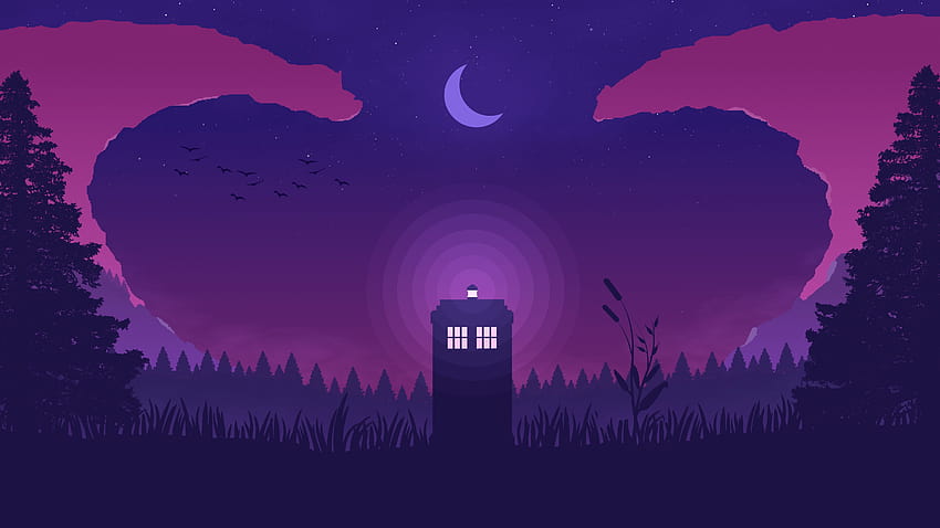 Doctor Who Minimal Art , Minimalist, doctor who minimalist HD wallpaper