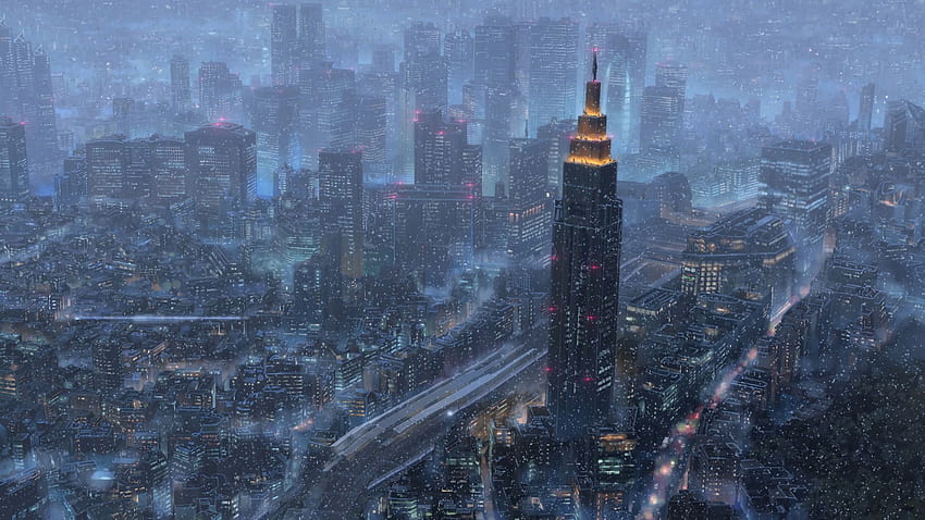 2560x1440 Makoto Shinkai Kimi No Na Wacityscape 1440P, anime makoto shinkai estilo 3120x1440 fondo de pantalla