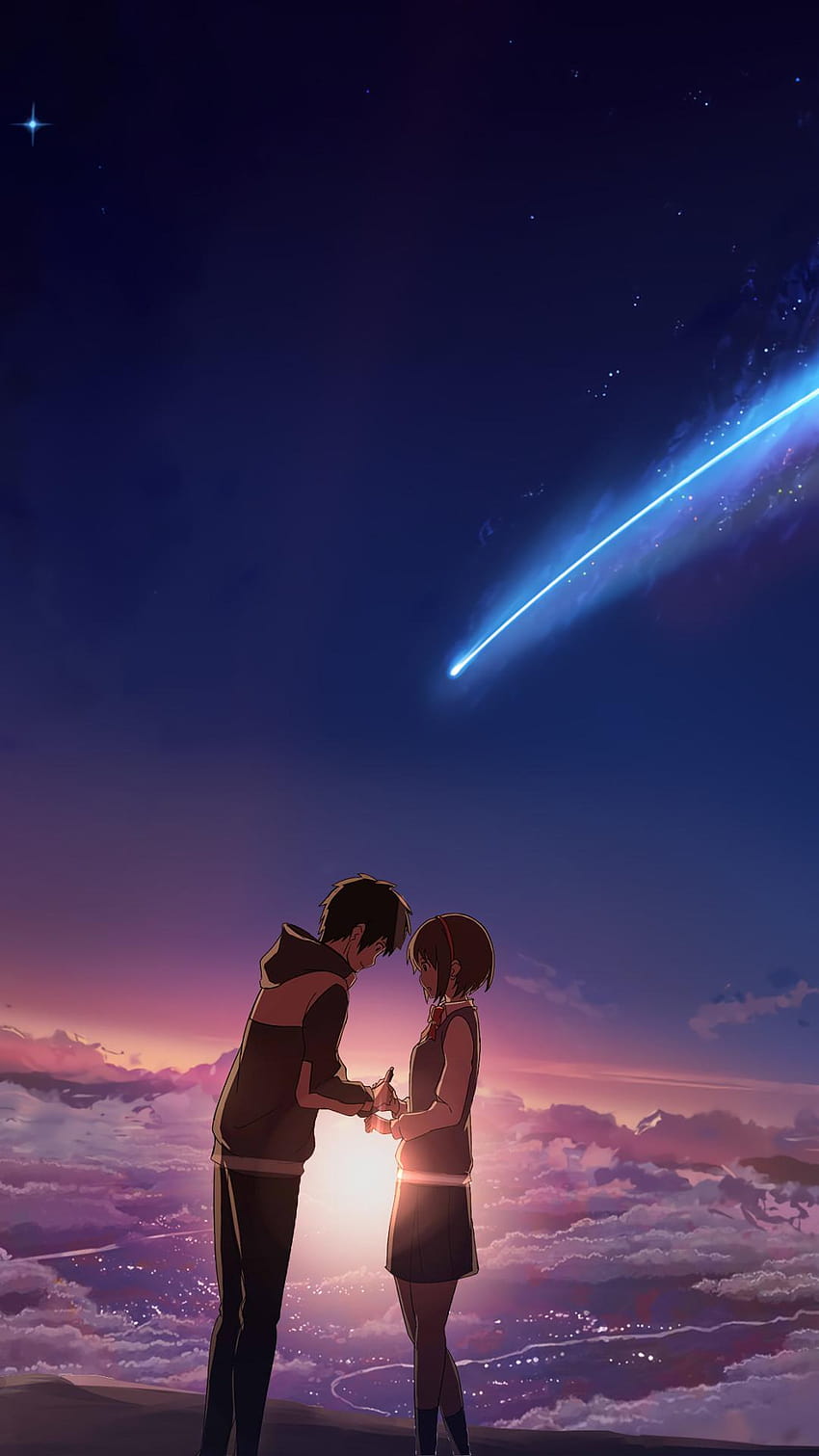 Romantic Anime, romance iphone HD phone wallpaper