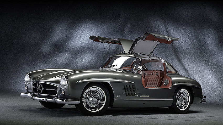 Kaufen Sie Mercedes-Oldtimer – Mercedes 300 SL und moderne Klassiker, Mercedes Benz Oldtimer HD-Hintergrundbild
