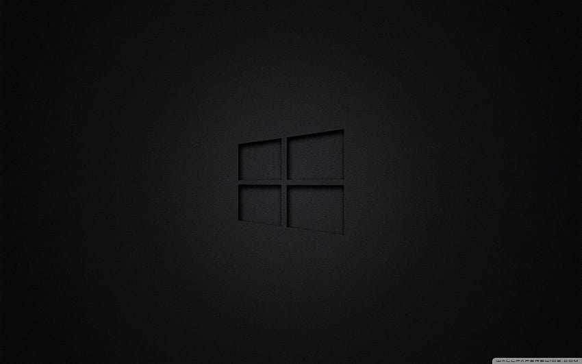 Schwarze Fenster, dunkle ästhetische Fenster HD-Hintergrundbild