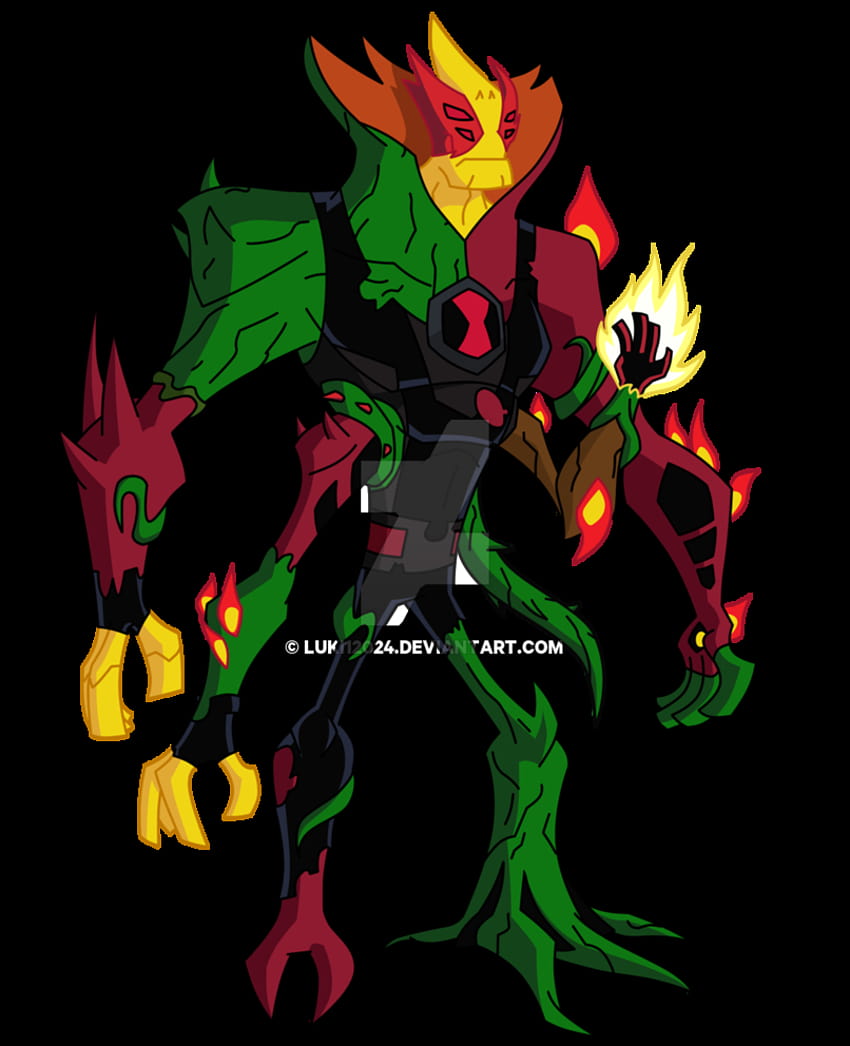 Evil Ben 10K fusion by luki12024, ben 10 mutations HD phone wallpaper ...