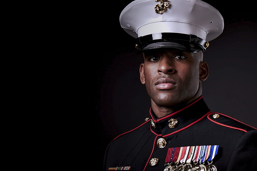 United States Marine Corps, officier des marines américains Fond d'écran HD