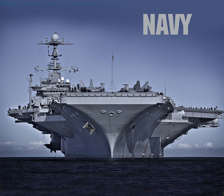 Portaerei USS George Washington, portaerei della marina americana Sfondo HD