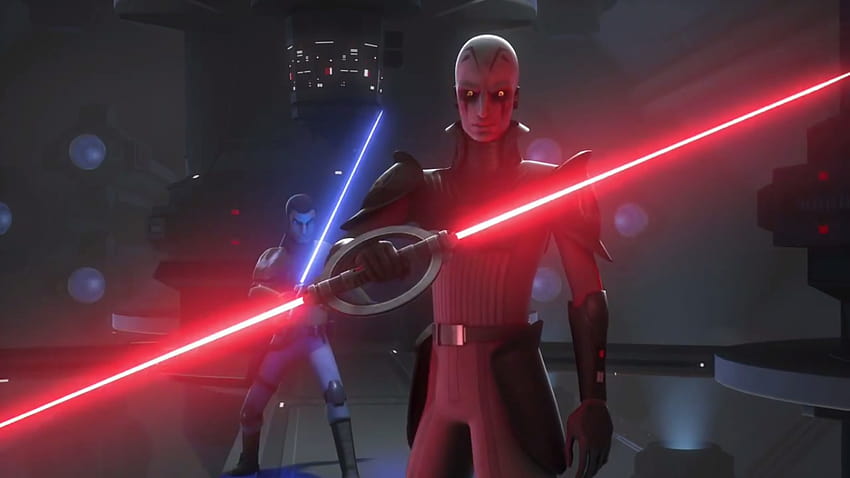 Star Wars: Rebeldes, Kanan Jarrus contra el inquisidor fondo de pantalla