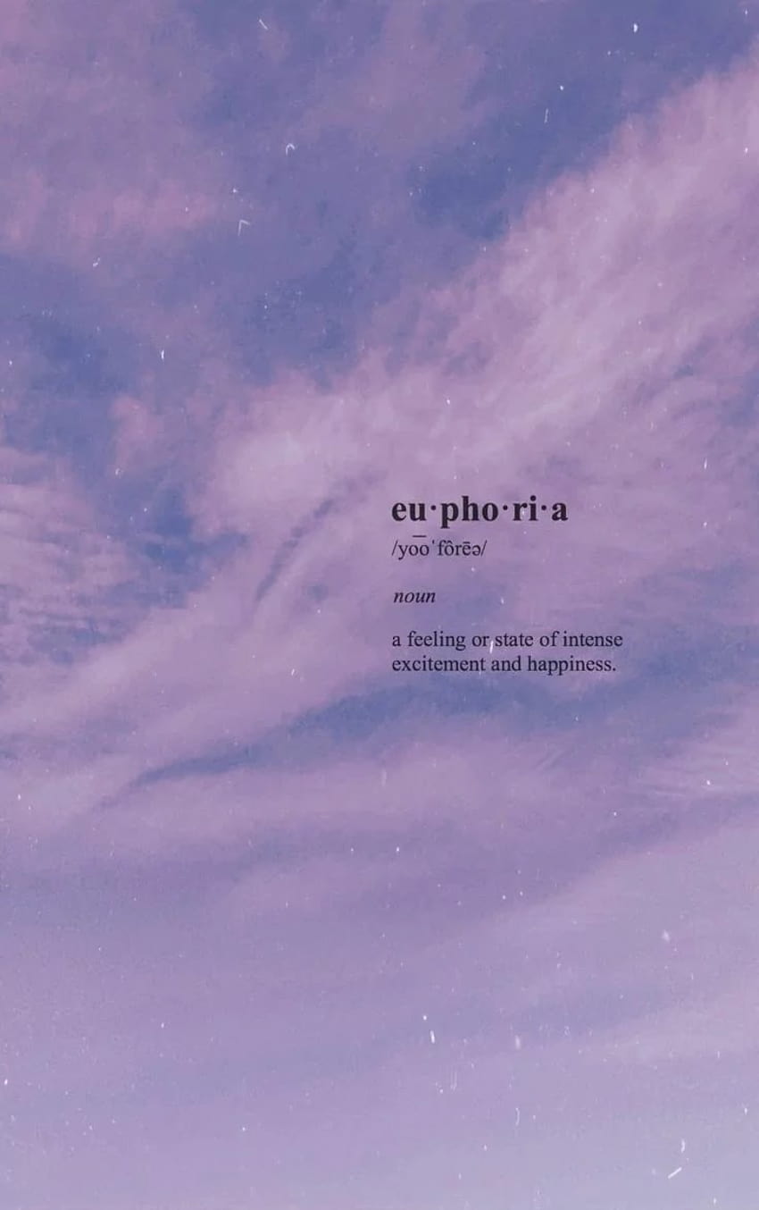Euphoria Aesthetic Pinterest HD-Handy-Hintergrundbild