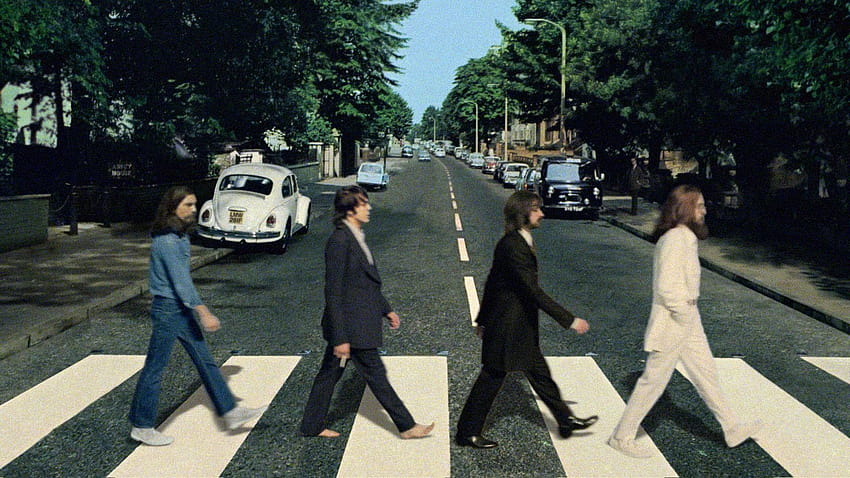 La route de l'abbaye des Beatles Fond d'écran HD