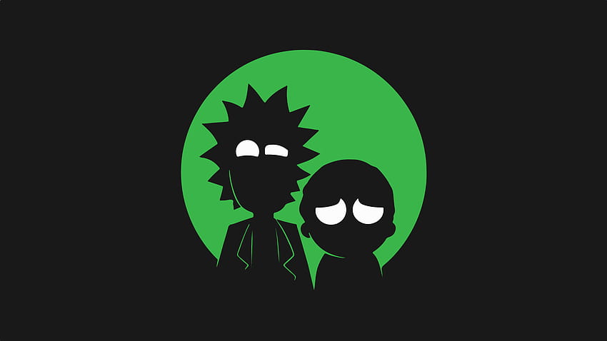 Rick And Morty Logo Png para, ordenador supremo rick y morty fondo de pantalla