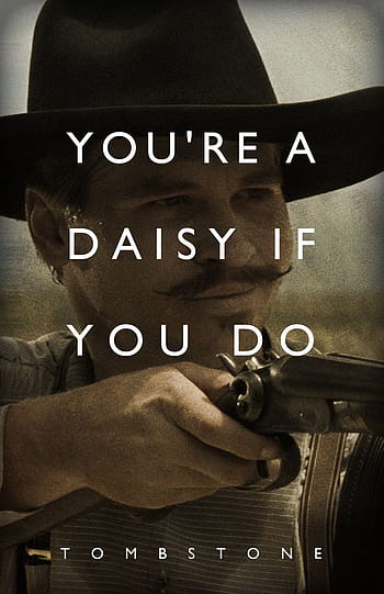 Doc Holliday Tombstone Im Your Huckleberry Graphic Print Wall Art - POSTER  20x30 | eBay